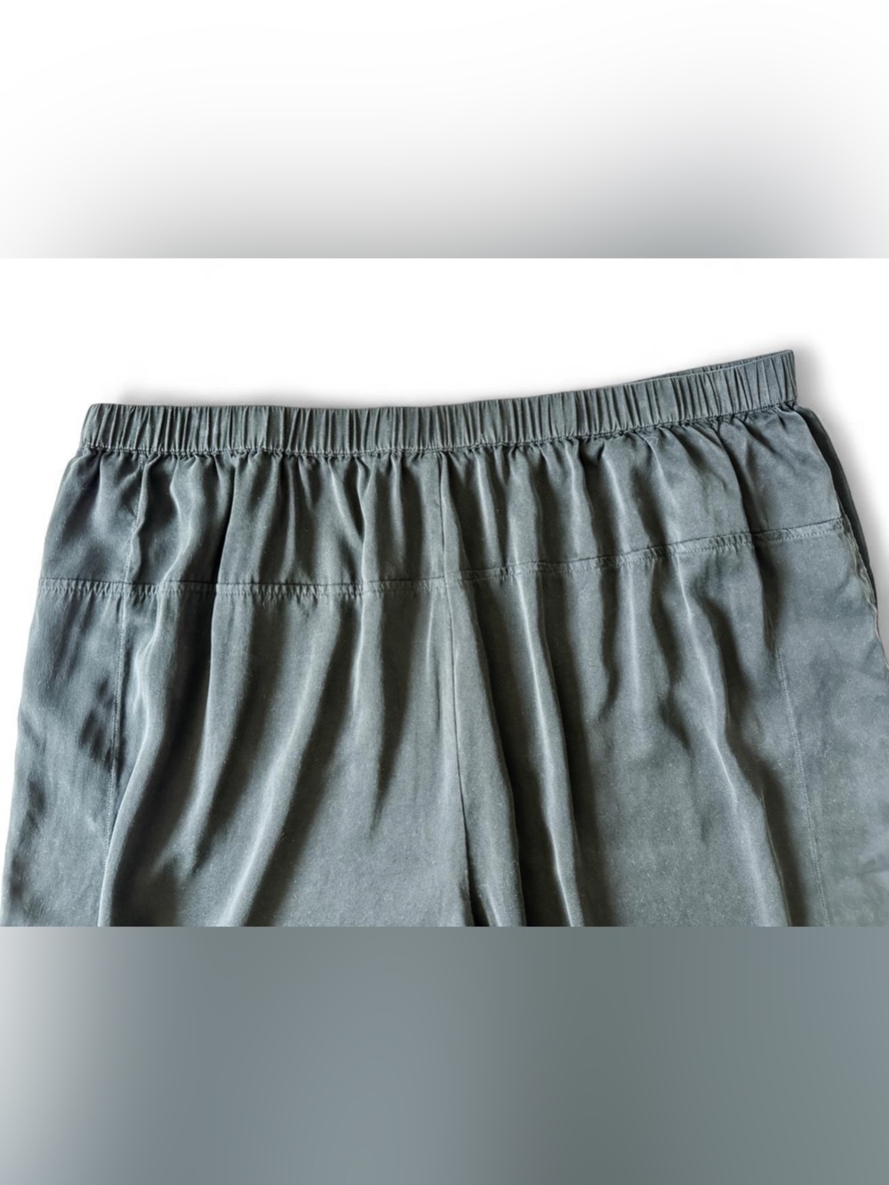 Quince 100% Washable Silk Pajama Pants Black - Size XLarge - Picture 8 of 15